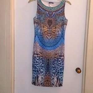 Women's animal print dress